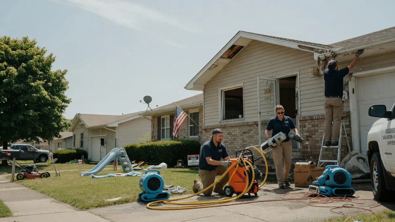Water Damage Restoration in Oakville, IA near me